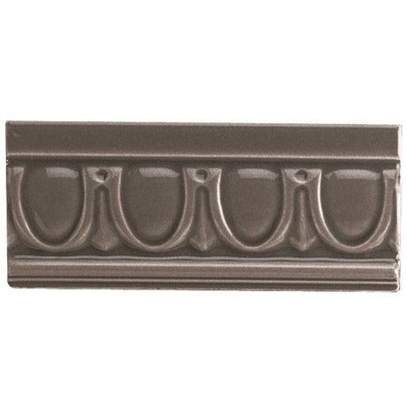 Original Style Egg & Dart Charcoal Grey Border