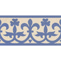 Original Style Elgin Border Blue on White