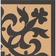 Original Style Elgin Corner Motif Black on Buff