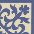 Original Style Elgin Corner Motif Blue on White