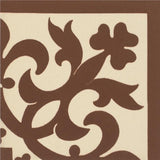 Original Style Elgin Corner Motif Red on White