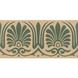 Original Style Faraday Border Green on Buff