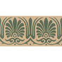 Original Style Faraday Border Green on Buff