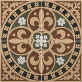 Original Style Gladstone Green/Red 4-Tile Set