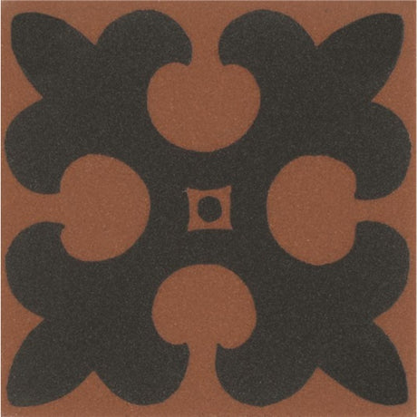 Original Style Gordon Motif Black on Red