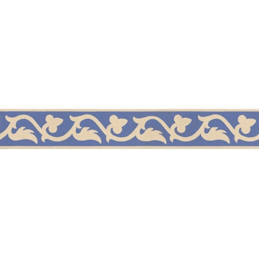Original Style Lansdowne Border Blue on White