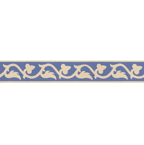 Original Style Lansdowne Border Blue on White