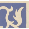 Original Style Lansdowne Corner Motif Blue on White