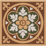 Original Style Livingstone Green Motif 