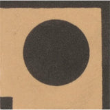 Original Style Melbourne Corner Motif Black Spot on Buff