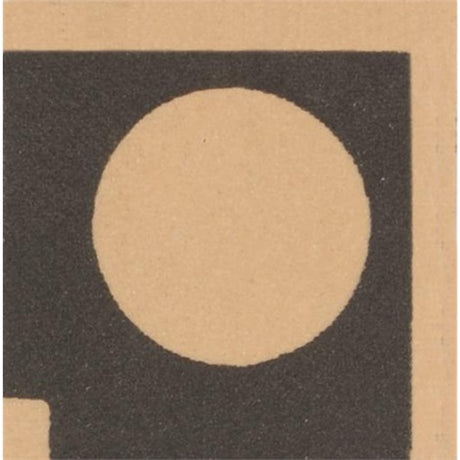 Original Style Melbourne Corner Motif Buff Spot with Black