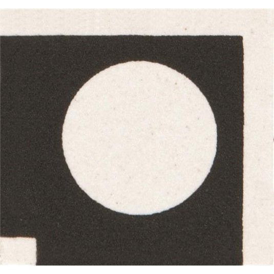 Original Style Melbourne Corner Motif Dover White Spot with Black