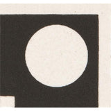 Original Style Melbourne Corner Motif Dover White Spot with Black