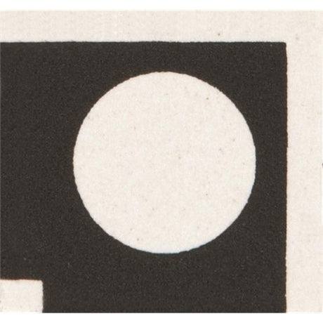 Original Style Melbourne Corner Motif Dover White Spot with Black