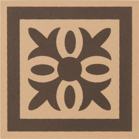 Original Style Montague Motif Brown on Buff 