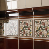 Original Style Omega Teapot Brown Borders