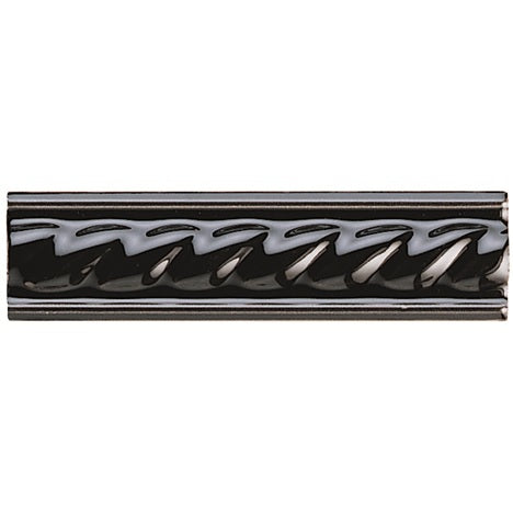 Original Style Rope Jet Black Border