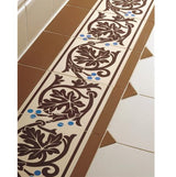 Original Style Shaftesbury Border Set of 2 Brown setting