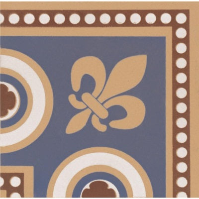Original Style Telford Corner Motif Blue