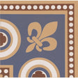 Original Style Telford Corner Motif Blue