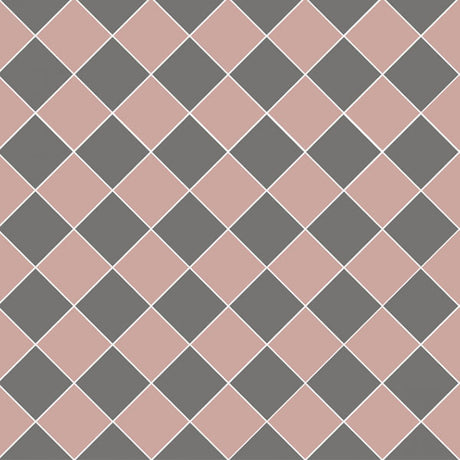 Original Style Dorchester Pattern - Carnation Pink and Revival Grey