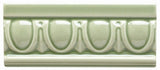Original Style Egg & Dart Palm Green Border