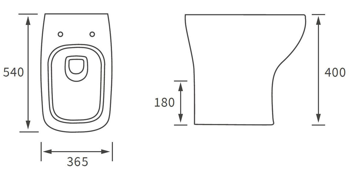 Tabo Disa Back To Wall WC