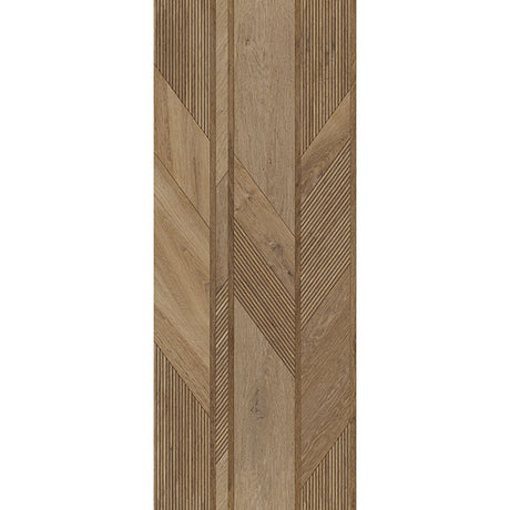 Porcelanosa Arrow 3D Roble Tile 59.6 x 150cm