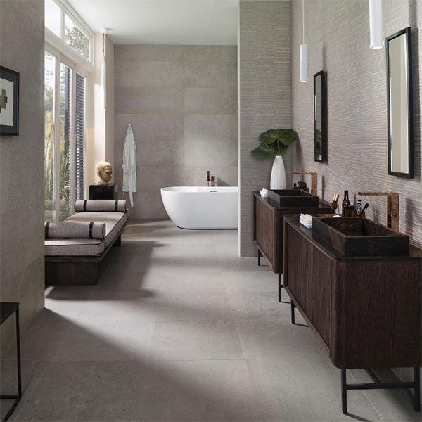 Porcelanosa Berna Acero tiles