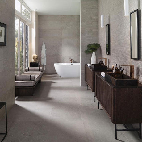 Porcelanosa Berna Acero tiles