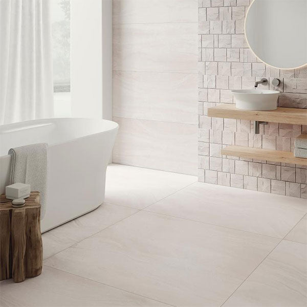 Porcelanosa Block Butan Bone tiles