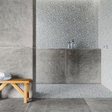 Porcelanosa Boulder Grey mosaic tiles