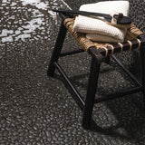 Porcelanosa Boulder Nero Marquina mosaic tiles
