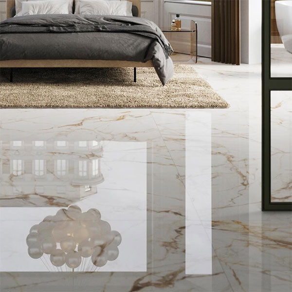 Porcelanosa Calacatta Gold Polished Tiles