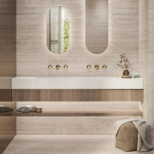 Porcelanosa Canal Taranto Bone Tiles