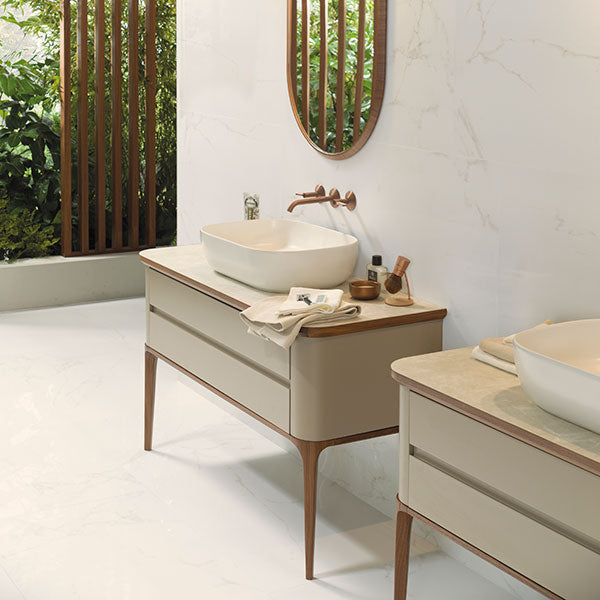 Porcelanosa Carrara Blanco Pulido tiles