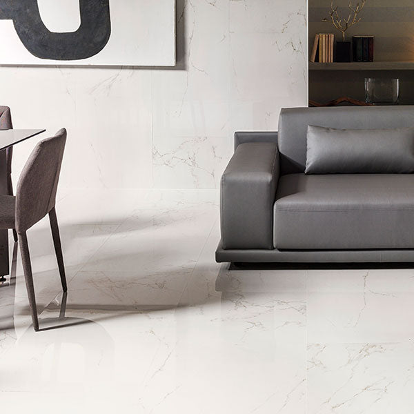 Porcelanosa Carrara Blanco Pulido Tiles