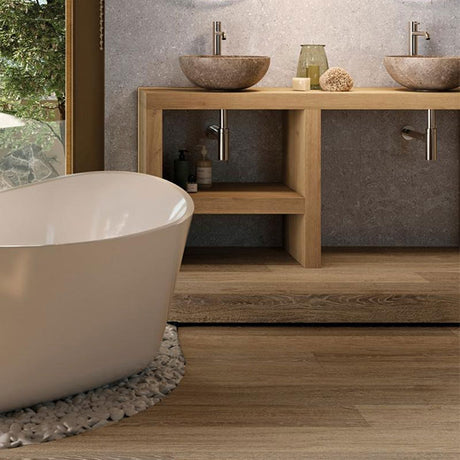 Porcelanosa Coral Acero tiles