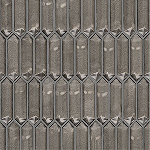 Porcelanosa Crystal Grey mosaic tile (detail)