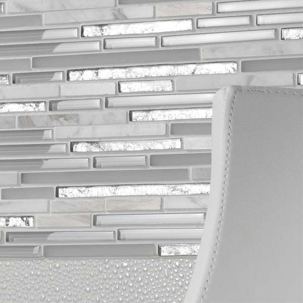 Porcelanosa Eternity Mini Strip White setting