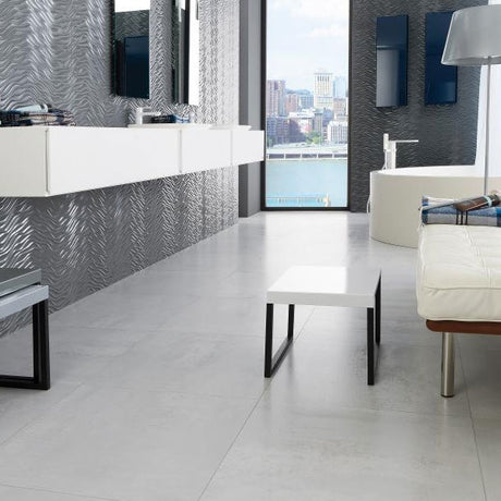 Porcelanosa Ferroker Platino setting