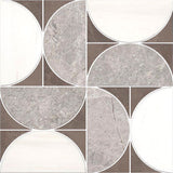 Porcelanosa Figure Spiral Dark Mosaic 29.9 x 29.9cm