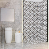 Porcelanosa Figure Spiral Dark mosaic tiles