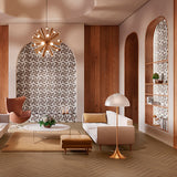 Porcelanosa Figure Spiral Dark mosaic tiles