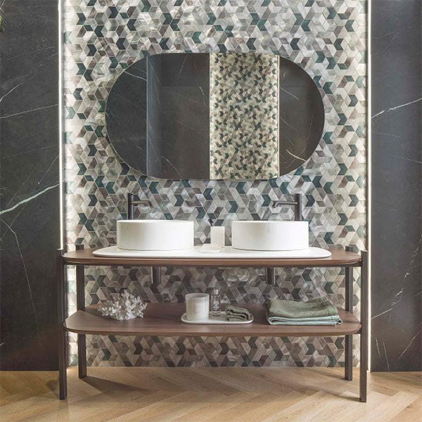 Porcelanosa Future Emerald Mosaic Tiles