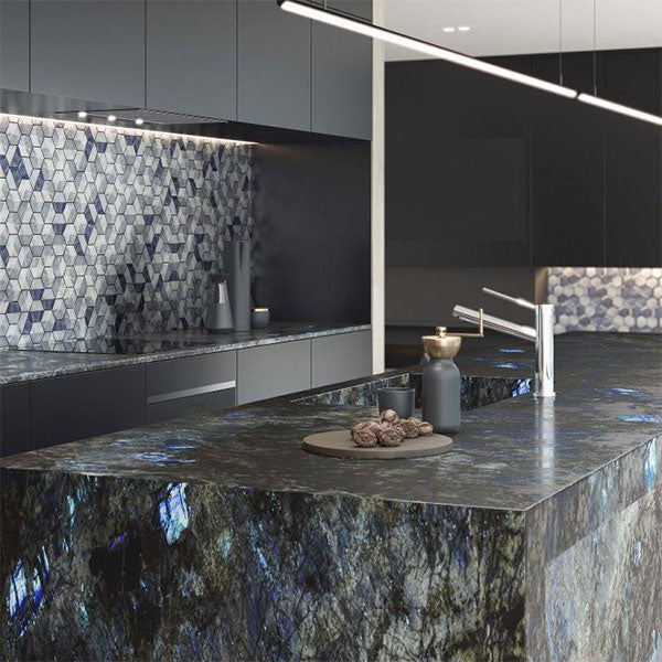 Porcelanosa Future Sapphire Mosaic Tiles