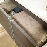Porcelanosa Travat Wall Mounted Wash Basin Unit (drawer detail)