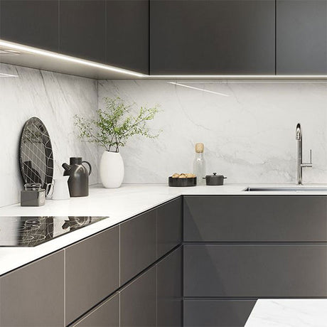Porcelanosa Glem White Polished Tiles