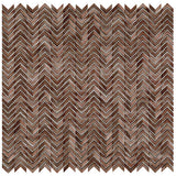 Porcelanosa Gravity Aluminium Arrow Copper Mosaic 29.8 x 30cm