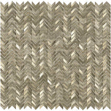 Porcelanosa Gravity Aluminium Arrow Gold Mosaic 29.8 x 30cm